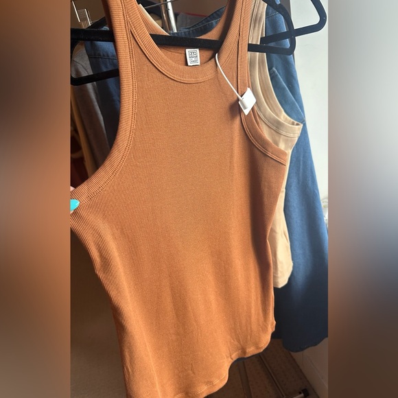 Rib Stretch Organic Cotton  tank top - Picture 5 of 8